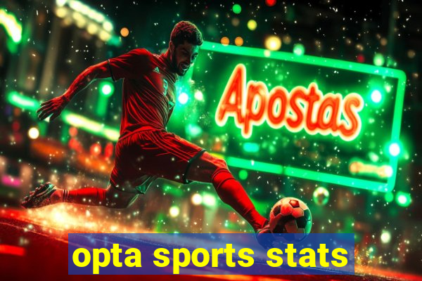 opta sports stats